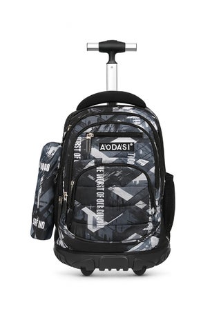 Trolley School Bag, School Bags for Girls and boys Trolley Bag for Kids  Travel Bag Trolley Luggage backpack multi useful 16 inch