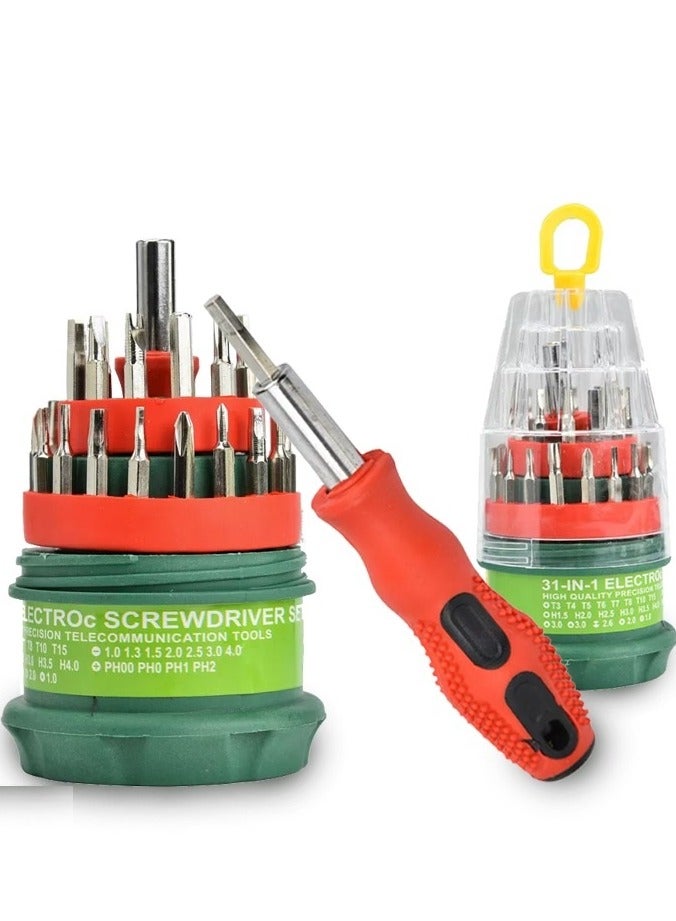 31-in-1 Precision Screwdriver Set with Multi-Batch Head for Electronics Repair  - Image 1