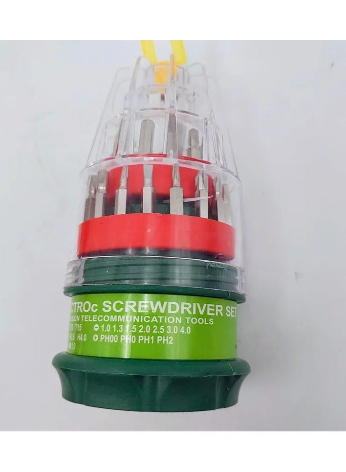 31-in-1 Precision Screwdriver Set with Multi-Batch Head for Electronics Repair  - Image 4