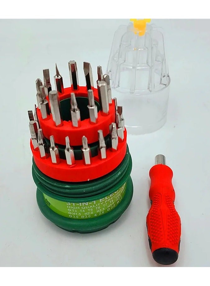 31-in-1 Precision Screwdriver Set with Multi-Batch Head for Electronics Repair  - Image 5