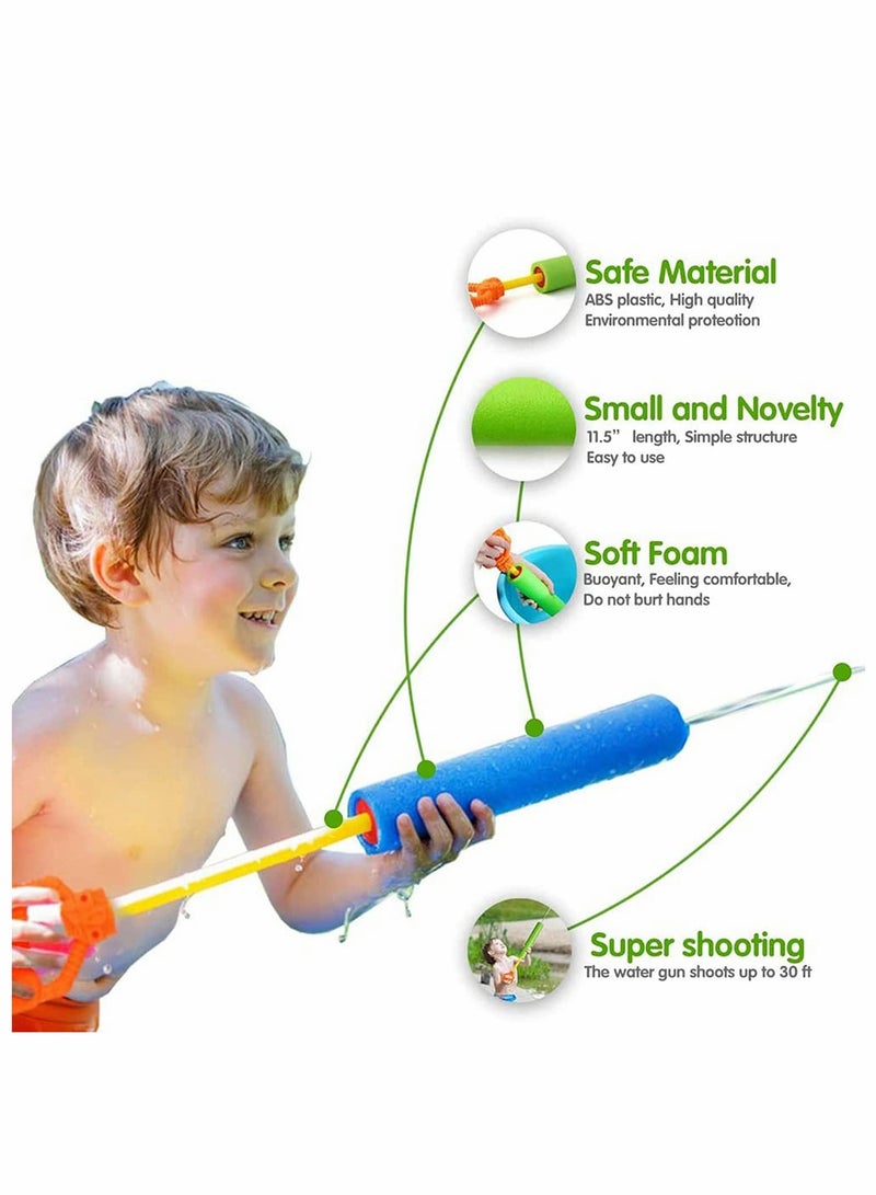 SYOSI Water Spray Tube for Kids 3 Pcs Super Blaster Soaker Foam Water Pool Toys Spray Tube Summer Fun Beach Toys Outdoor Swimming Pool Games Toys for Boys Girls... - Image 2