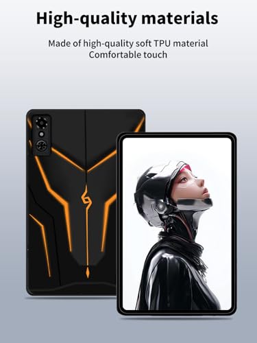 NOUKAJU Case for REDMAGIC Astra Gaming Tablet 9.06inch,NOUKAJU Tablet Protection Case,Drop-Resistant,Anti-Scratch,Protection Cover for REDMAGIC Astra(Orange-Pulse) - Image 2