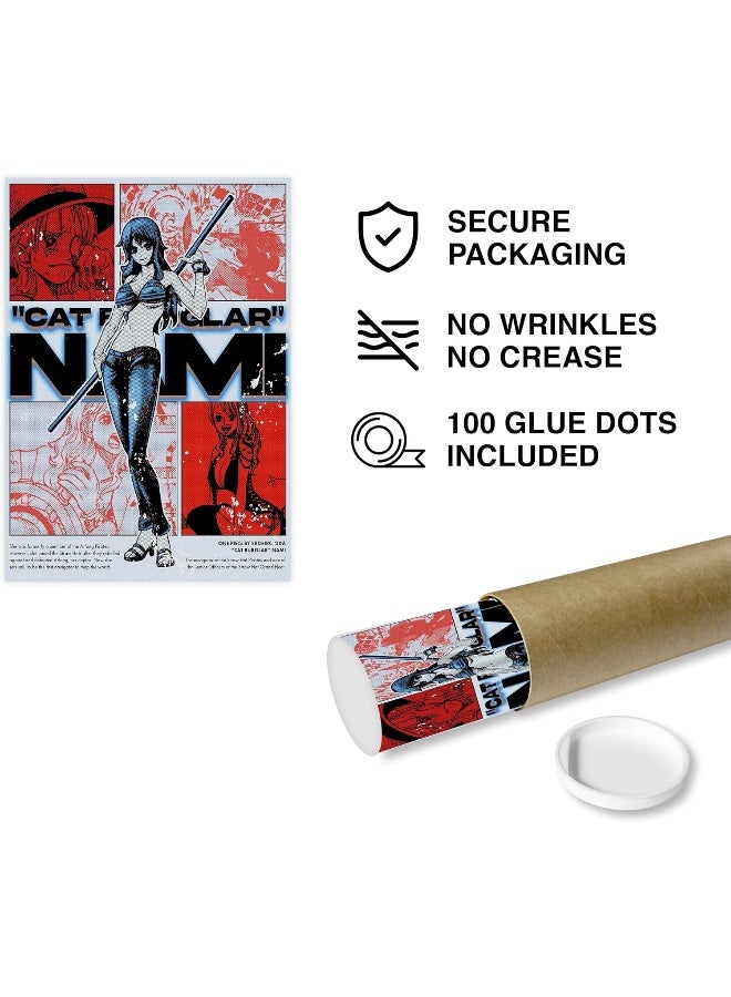 CodersParadise Pack of 6 - One Piece Anime Wall Posters 8x12 inch (A4 Size) - Image 3