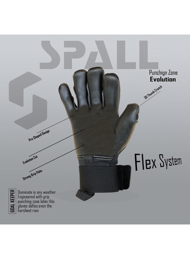 سبال قفازات حارس المرمى للرجال والنساء – قفازات كرة قدم بقبضة قوية وحماية لليد للمباريات والتدريب - Image 3