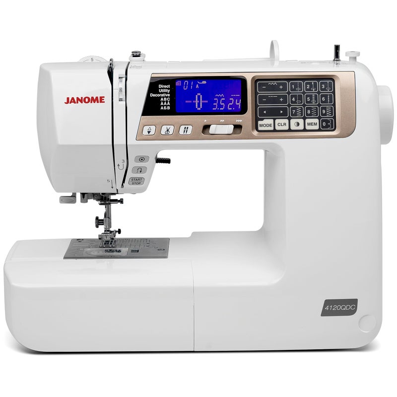 Janome Janome 4120QDCT Computerized Quilting and Sewing Machine with Bonus Quilt Kit 