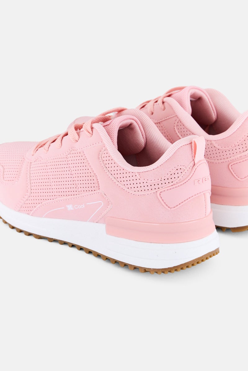 RBX Women Lace Up Outdoor Shoes, Pink - Image 2