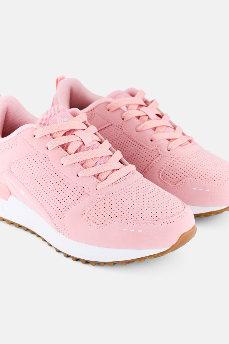 RBX Women Lace Up Outdoor Shoes, Pink - Image 3