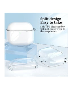 Generic Clear Case for AirPods 4th NC Generation Case, Compatible with AirPods 4 NC Gen (2024), Drop Protection Cover with Lanyard, Reduced Yellowing, Wireless Charging, Shock Resistant, Full Protection  - Image 3