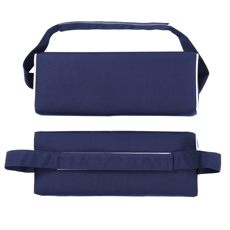 Enipate Outdoor Chaise Lounge Head Pillow, Pack of 2 Water Resistant Headrest Pillows with Elastic Band for Pool Patio Chairs - Image 1