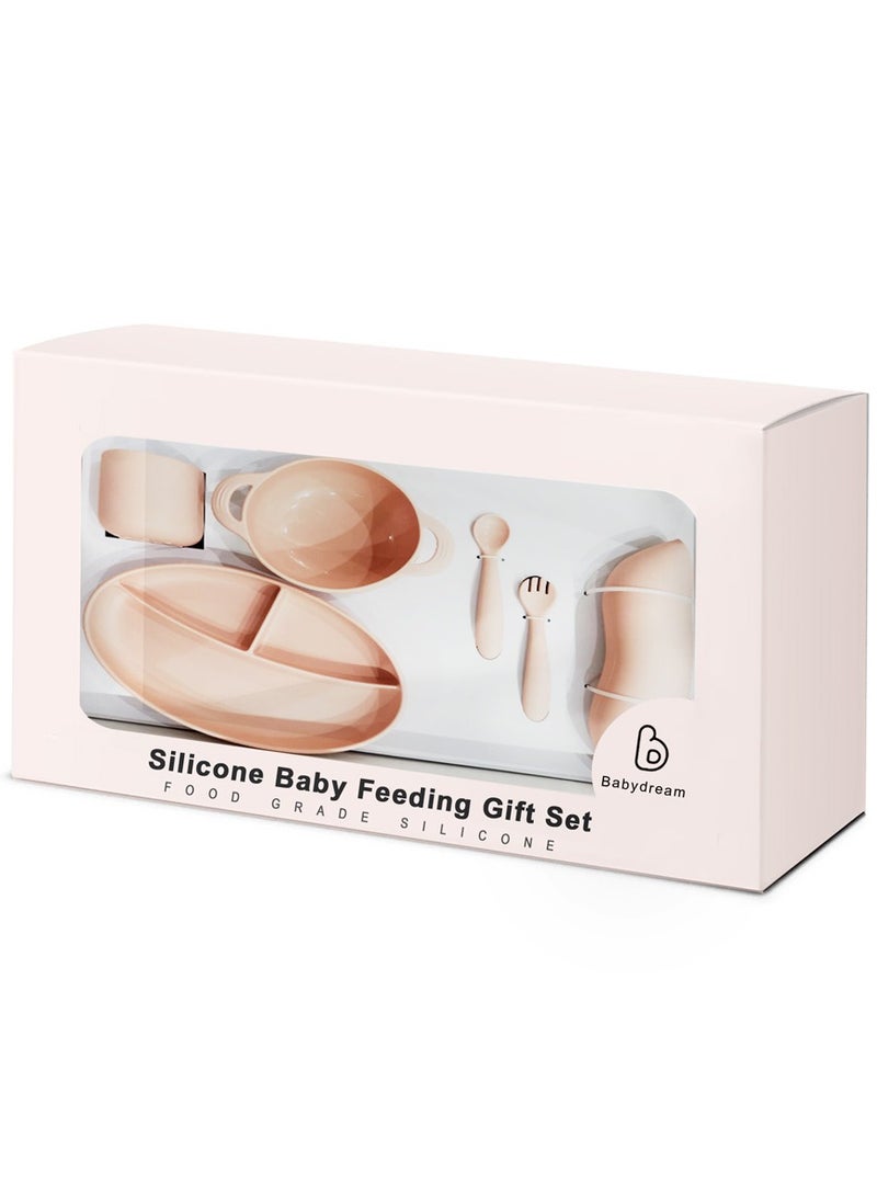 BabyDream Babydream silicon feeding set pink - Image 1