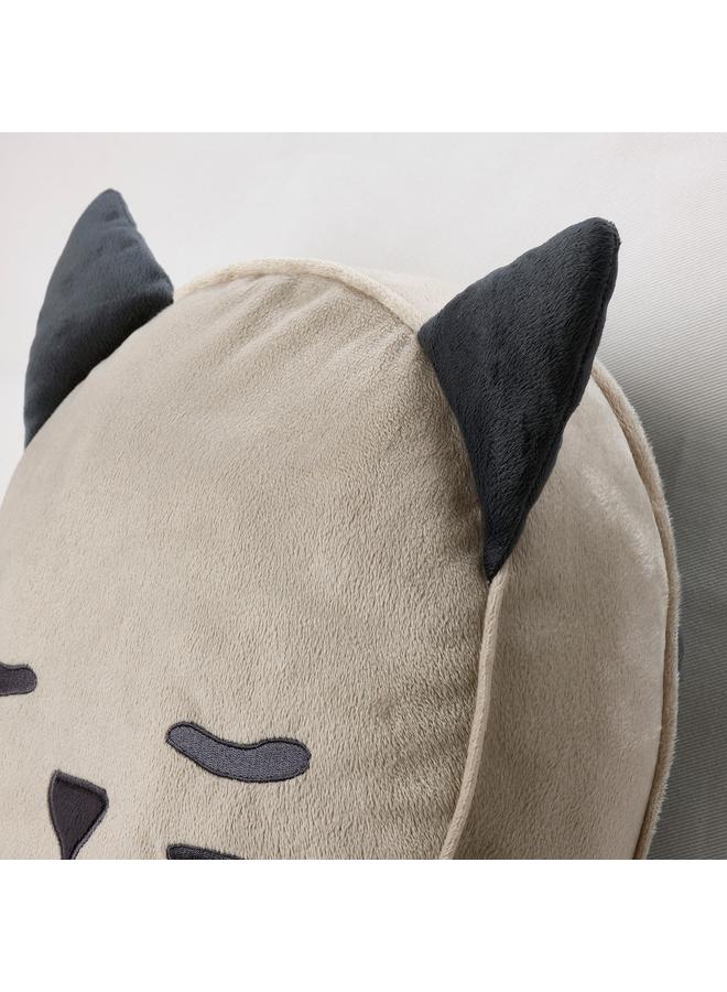 Green Tiger Cushion with pocket, beige, 32x8 cm - Image 5