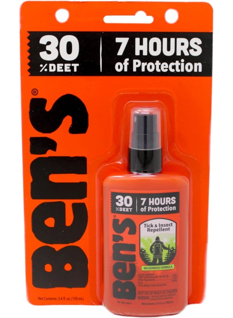 Ben's 30% Deet Insect Repellent Spray, 3.4 oz  - Image 1