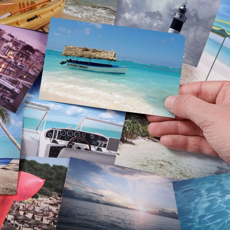 Brandian Brandian 20 Customised Photo Print Share Special Moments with Personalized Photos Add Emoji Text Gift Multicolour 4 X 6 Inches White Pack of 20 - Image 4