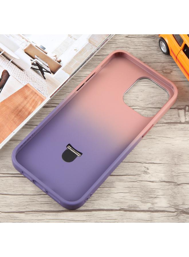 اس-توب جراب لهاتف iPhone 15 Gradient MagSafe Holder Liquid TPU Hybrid PC Phone Case - Image 5