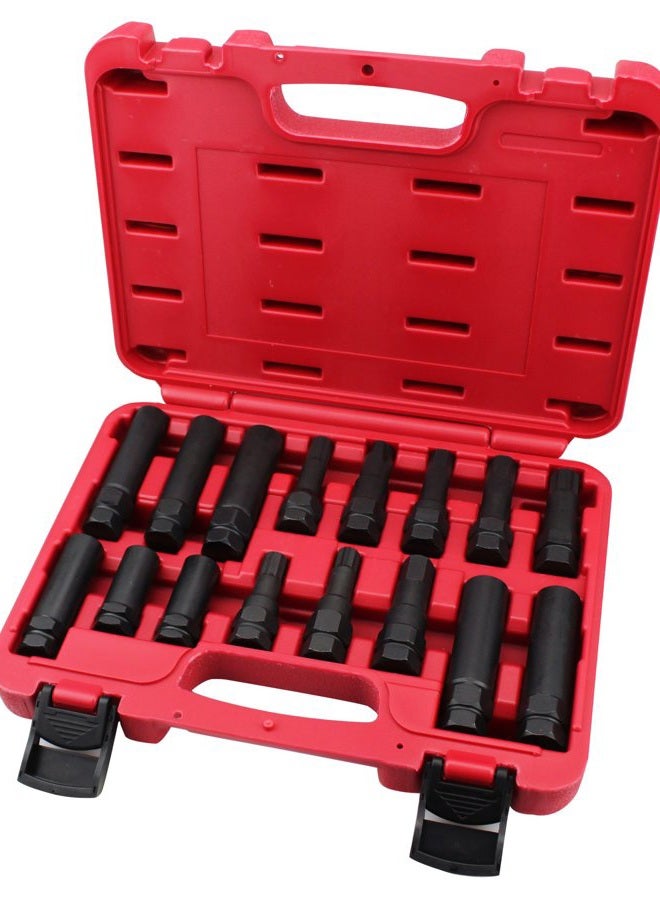 kauplus 16PCS Wheel Locking Lug Master Key Set- Wheel Lock Lug Nut Master Key Set- - Image 1