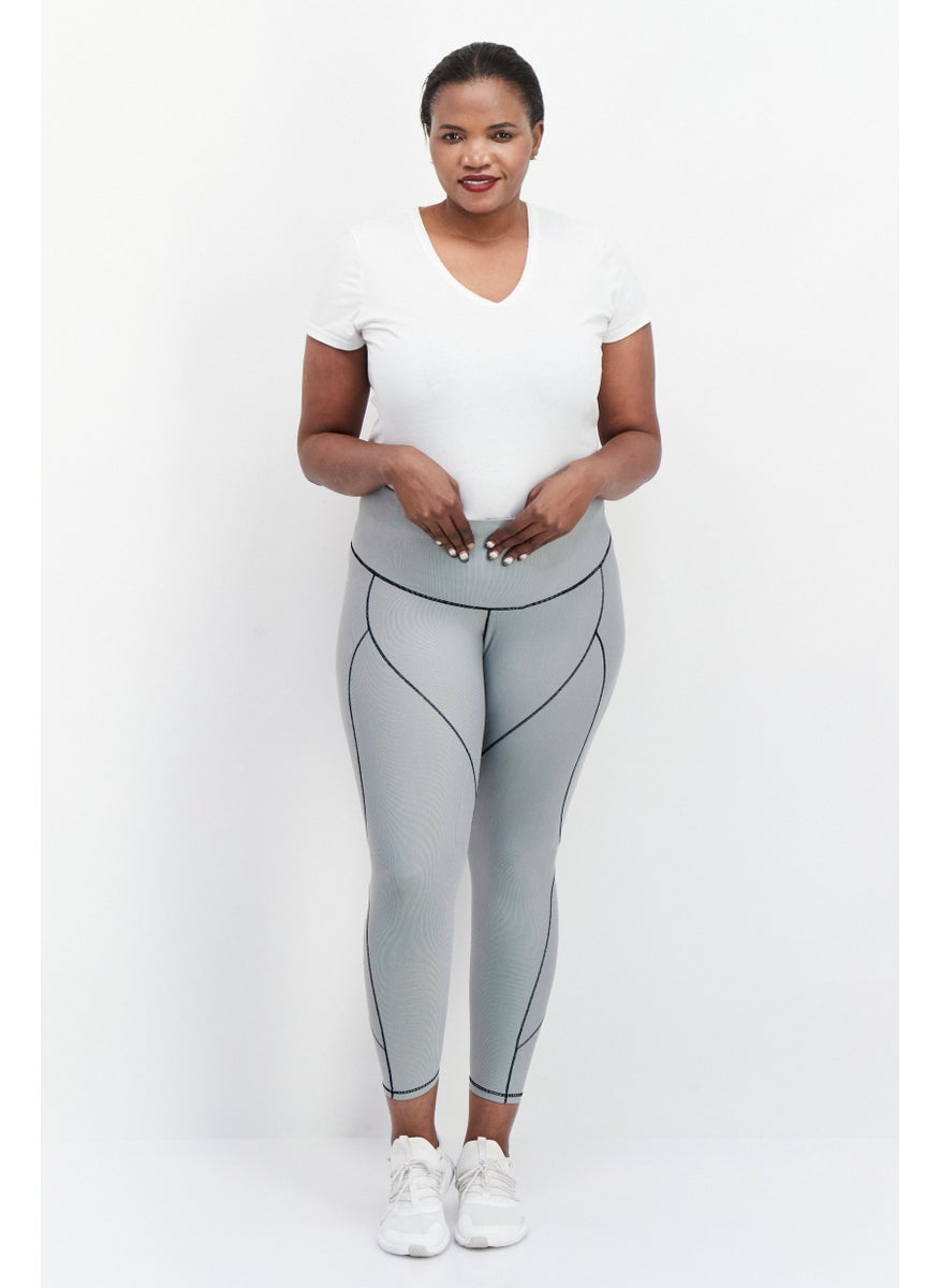 Women Plus Size Yoga Tights, Grey - pzsku/ZDB69A070FE2BF7EDB090Z/45/_/1727881911/0ebf78f7-d8b2-4c50-a5e9-cd54ba03b57f