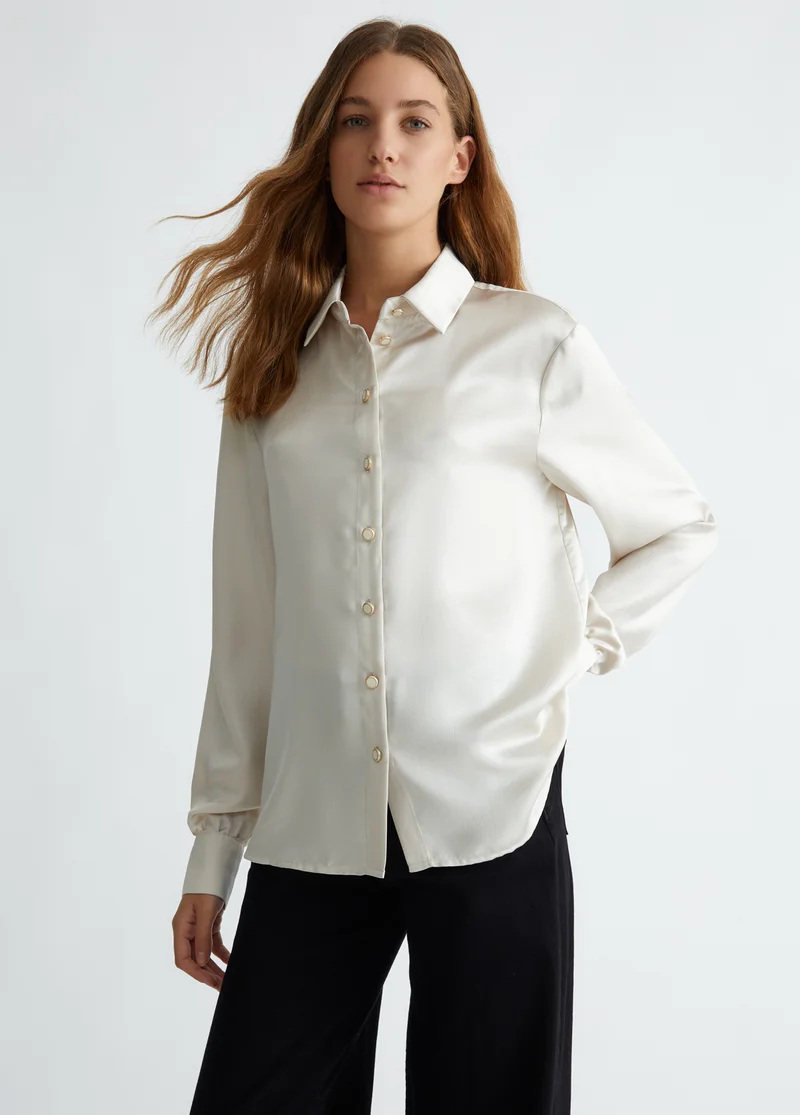 Liu Jo Printed satin shirt