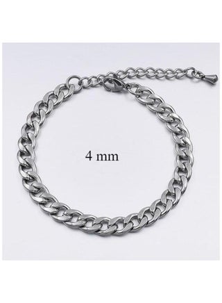 Stainles Steel Anklet - 4 mm - pzsku/ZDB69B89514EAB823D898Z/45/_/1662201866/60776c6e-f05f-4ab7-a889-7b71868fd3c0