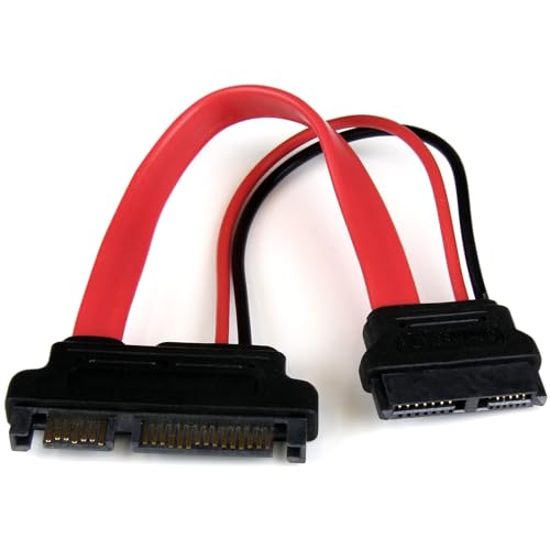 StarTech 6in Slimline SATA to SATA Adapter with Power - F/M - Image 4
