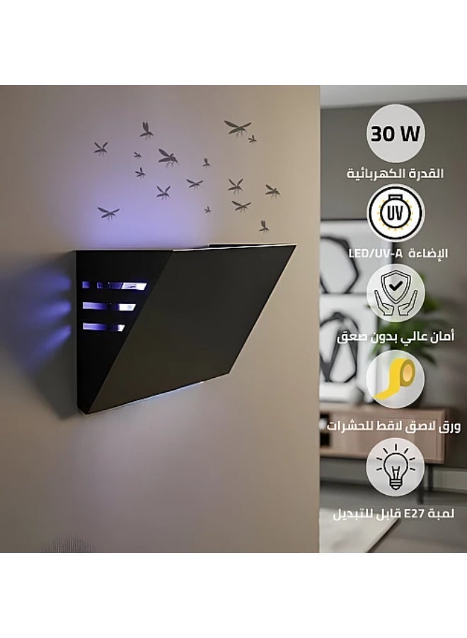 Hummer 30W Sticky Light Trap for Flying Insect Control,Fly and Insect Killer UV light Attract to Zap Flying Insects Playing Bug Zapper Fly Zapper Fly Swatter Wasp Killer - Image 1