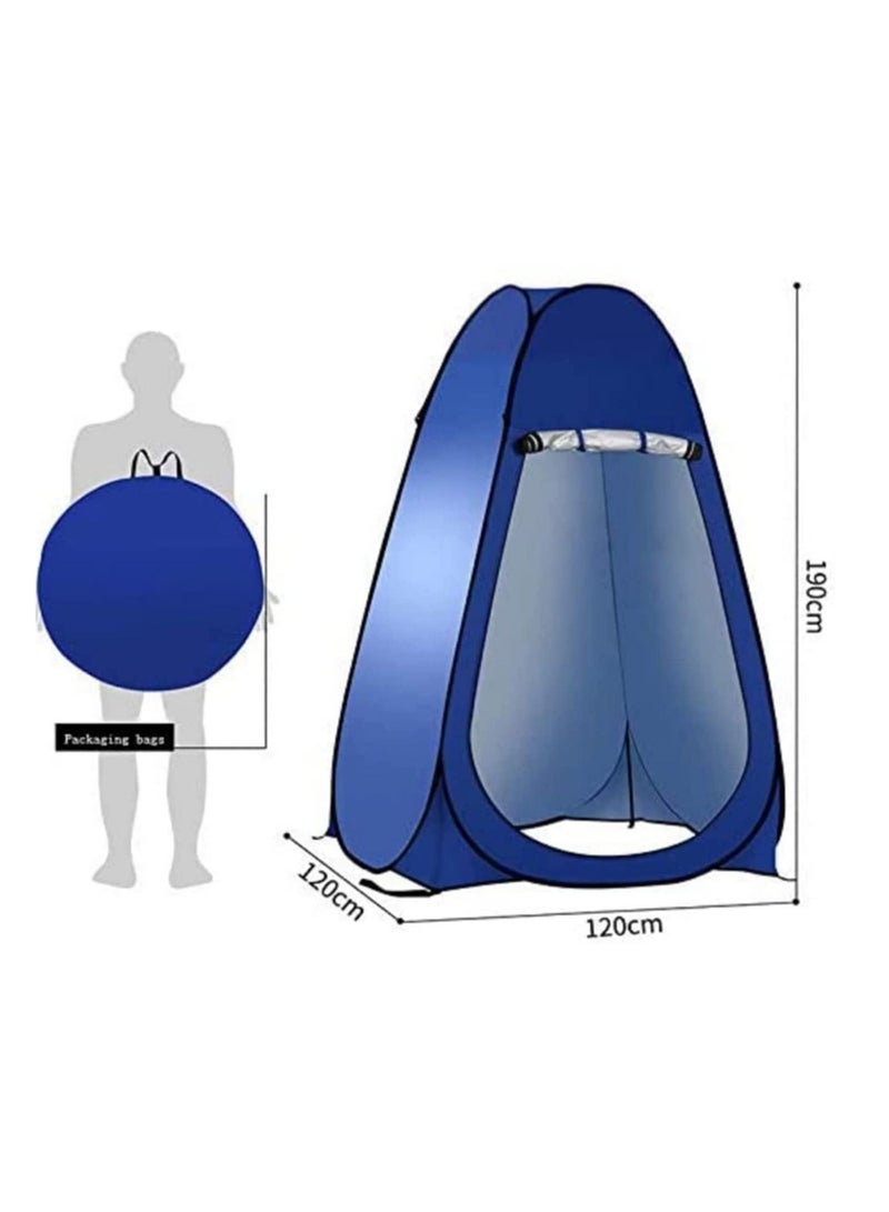 Generic Outdoor bathing tent warm bathing home winter dressing changing clothes bath tent tent mobile toilet tent  - Image 3