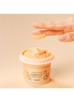 SKIN FOOD since 1957 Skinfood Mask Apricot Trouble Care 120G Facial Pore Clearing And Body Skin Soothing Wash Off Face Masks Clear & Smooth Skin Showerproof Texture (4.23 Oz)  - Image 3
