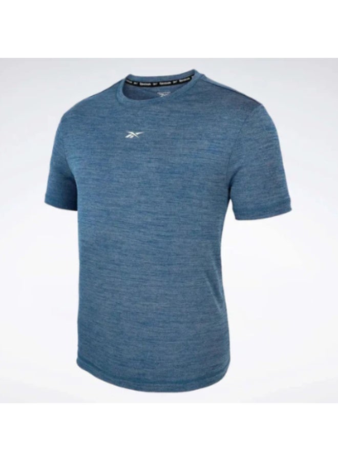 Reebok Id Train Melange Tech Tee - Image 1