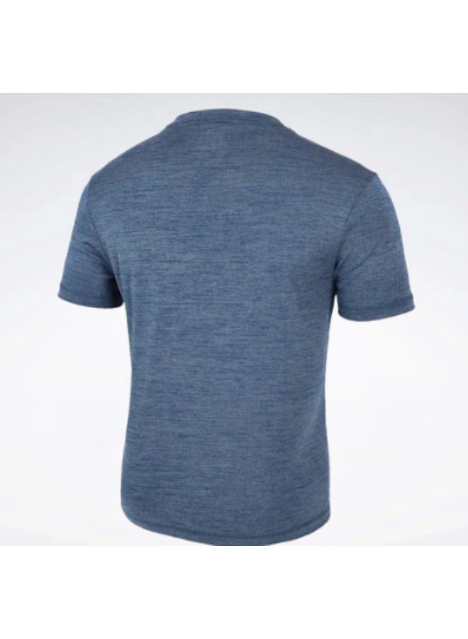 Reebok Id Train Melange Tech Tee - Image 2