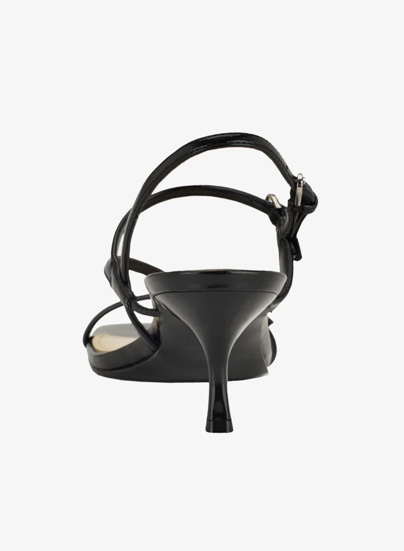 NINE WEST  Multi Strap Mid Heel Sandals for Women | Best Price UAE