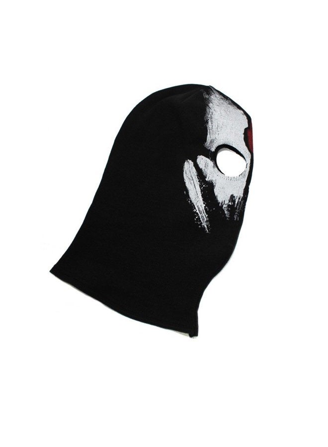 Innturt INN (Red & White) - turt Fabric Ghost Mask Balaclava Skull Hood - Image 5