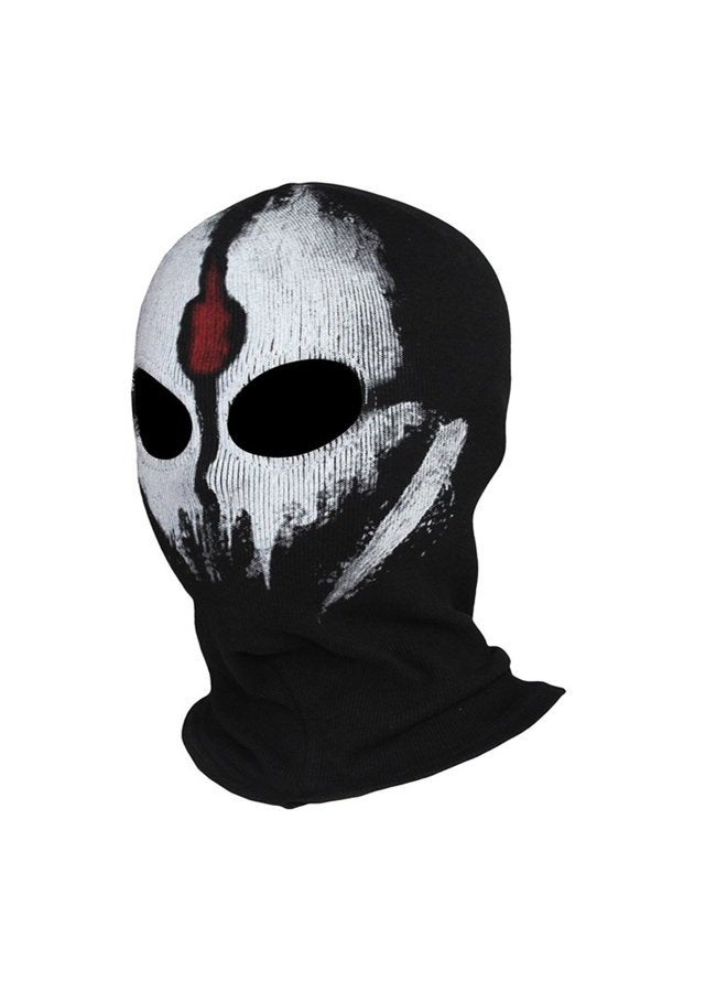 Innturt INN (Red & White) - turt Fabric Ghost Mask Balaclava Skull Hood - Image 2