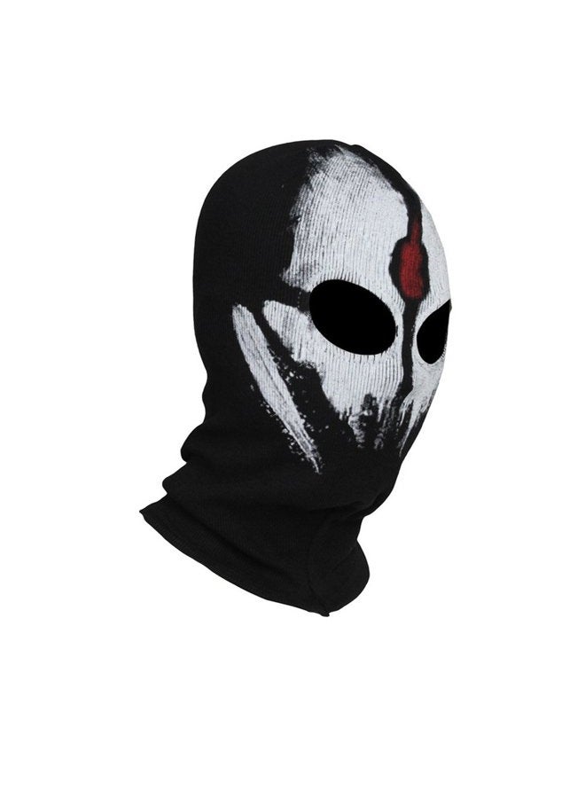 Innturt INN (Red & White) - turt Fabric Ghost Mask Balaclava Skull Hood - Image 4