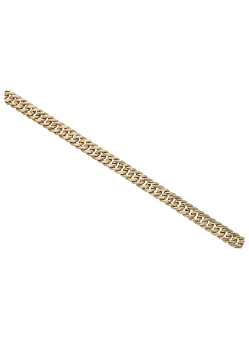 FK Jewellers Gold Curb Bracelet 18KT  - Image 2