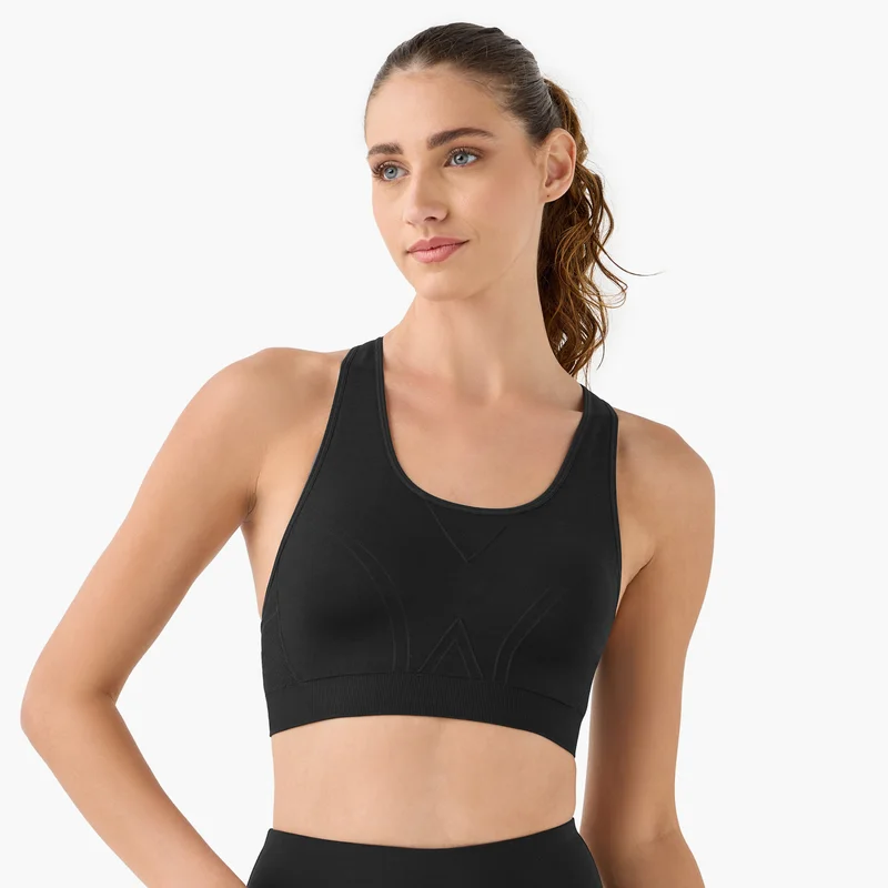 ADOT by Splash Textured Sports Bra