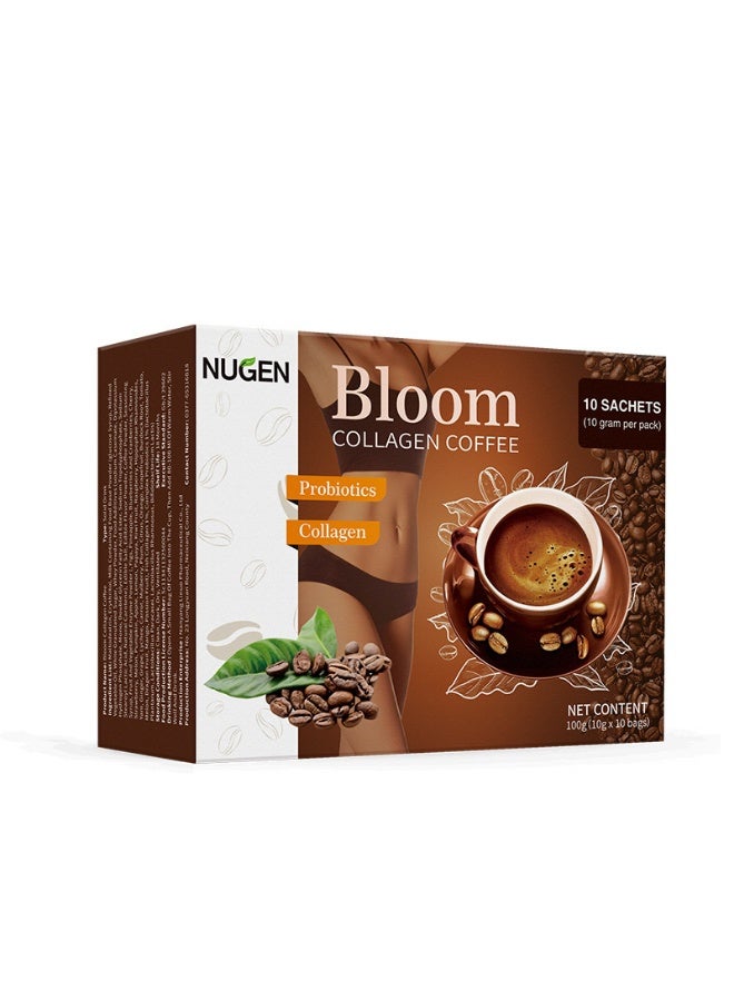 NUGEN Bloom Collagen Coffee 3 Pack 100 Percent Organic With Glutathione For Skin Radiance And Weight Support - Image 5