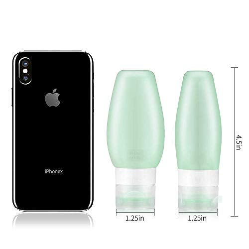 YAMYONE Travel Bottles for Toiletries, Tsa Approved Travel Bottle 3OZ Shampoo Travel Container, BPA Free Leak Proof Travel Tubs Refillable Liquid (Pink) (6 Pack-Pink) - Image 5