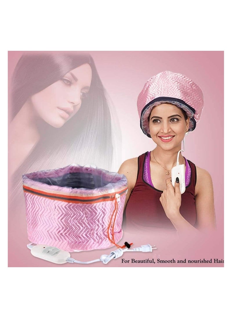 QERINKLE QERINKLE Hair Care Thermal Head Spa Cap Treatment with Beauty Steamer Nourishing Heating Cap, Spa Cap For Hair, Spa Cap Steamer For Women  - Image 2