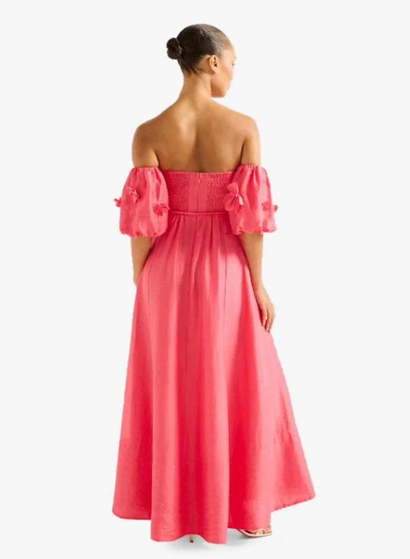 forever new Cora Floral Applique Midi Dress