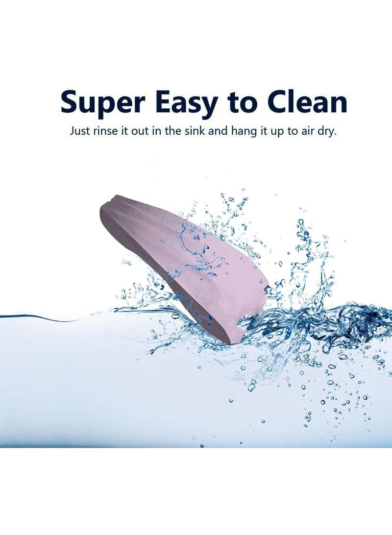 Y&D 4 Piece Sports Sweat Absorbent Running Fitness Headband  - Image 2