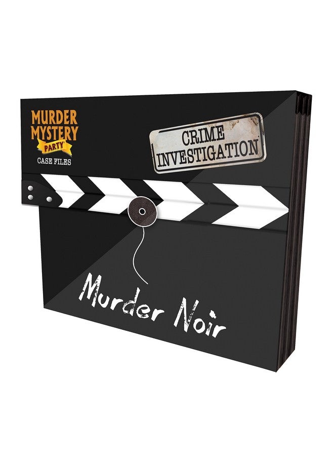 University Games Murder Mystery Party Case Files: Murder Noir for 1 or More Players Ages 14 and Up - Image 1