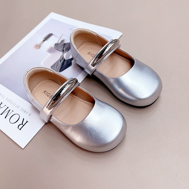 Girls' Small Leather Shoes, Children'S Shoes, 2025 Spring And Autum New Style, Girls' Performance Children'S Princess Shoes, Fashionable - Image 4
