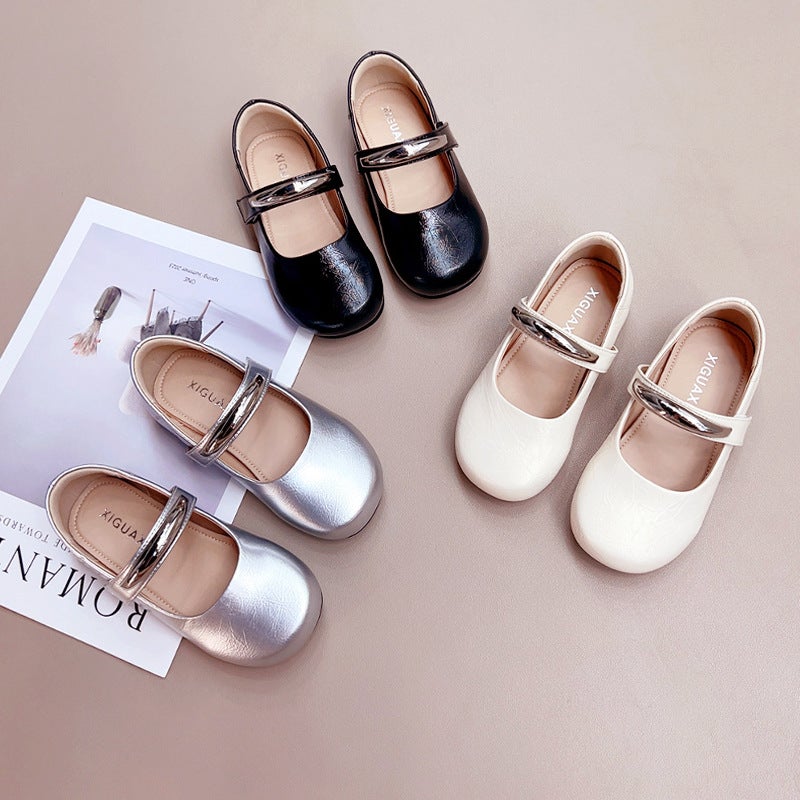 Girls' Small Leather Shoes, Children'S Shoes, 2025 Spring And Autum New Style, Girls' Performance Children'S Princess Shoes, Fashionable - Image 2