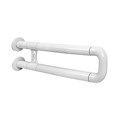 KosmoCare Stainless Steel Fixed Grab Bar with Anti-Slip Nylon Grip, Wall Mounted Fixed Grab Bar for Bathroom | Grab Bars for Toilet Senior Citizens | Toilet Grab bar for Elderly - Image 1
