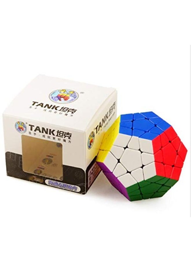 CuberSpeed Tank megaminx Speed Cube Puzzle Dodecahedron Magic Cube Puzzle Toy