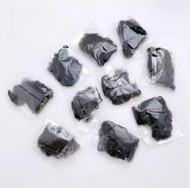 Generic Black Invisible Hairnet for Dance and Studio 60cm black hair net (1 Independent) 