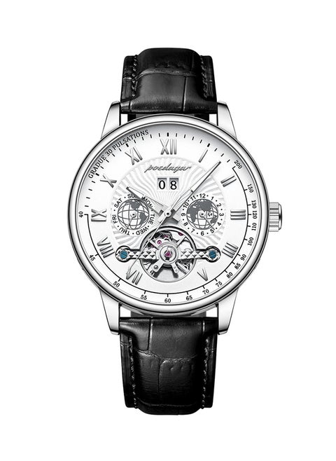 Leather band Waterproof Casual Watch For Man - 414092