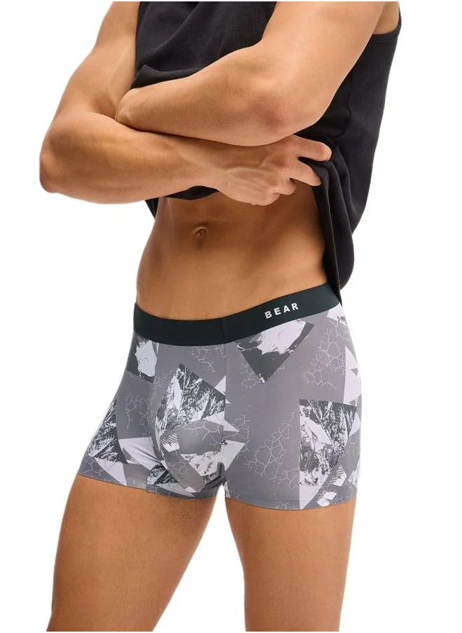 THE BEAR HOUSE Men’s Boxers (Pack of 3) – Made from Modal Fabric, Lightweight and Soft, Stretchable Waistband for Comfortable All-Day Fit