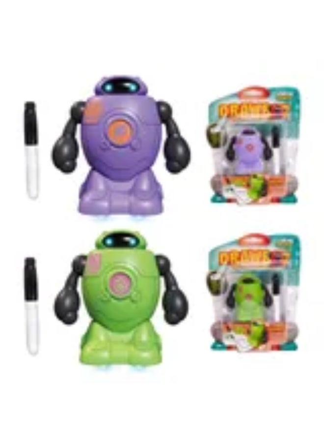 Sam Toys - Drawbot Line Tracker Robot Toy for Kids - 1 Pc - Color May Vary - Image 1