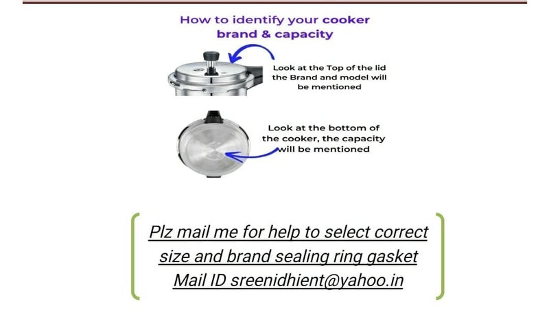Replacement pressure cooker Mini Safety valve for 1.5 to 10 Liter Fits only to prestige Deluxe and Deluxe Alpha Model 2pcs (please see all details like Size,Model and Brand  - Image 3