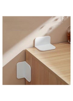 Generic 2 Piece Household Cabinet Anti-Tipping Device Child Safety Protection Fixer Paste Table Shoes Wardrobe Connection Stabilizer  - Image 1